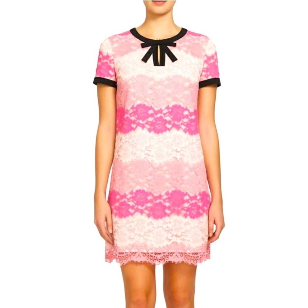 🎀 CeCe 🎀 Lace Sweetheart Mini Dress in Shades of PINK